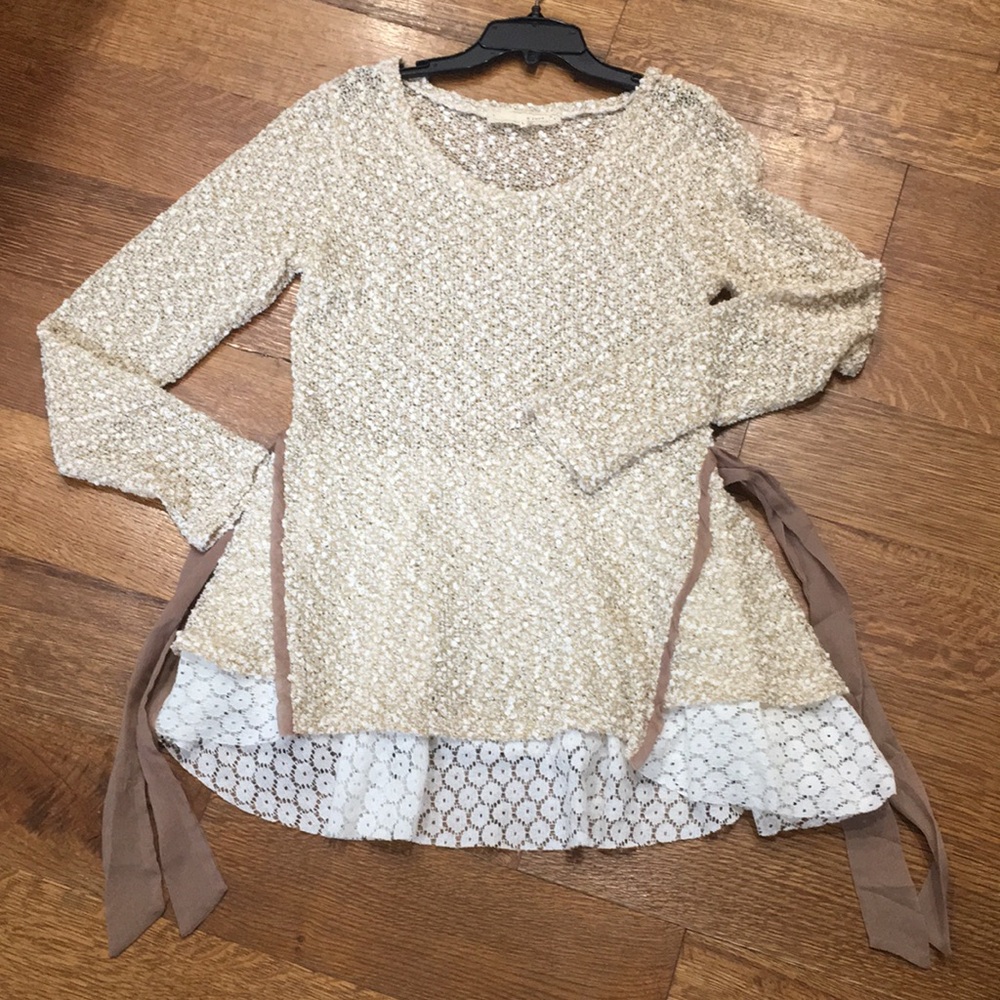 a’reve blouse shirt womens size Large